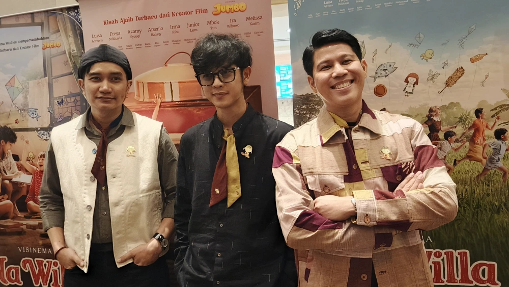 Laleilmanino berikan sentuhan musik era 60-an dalam film Na Willa. [Indopop/Raka]