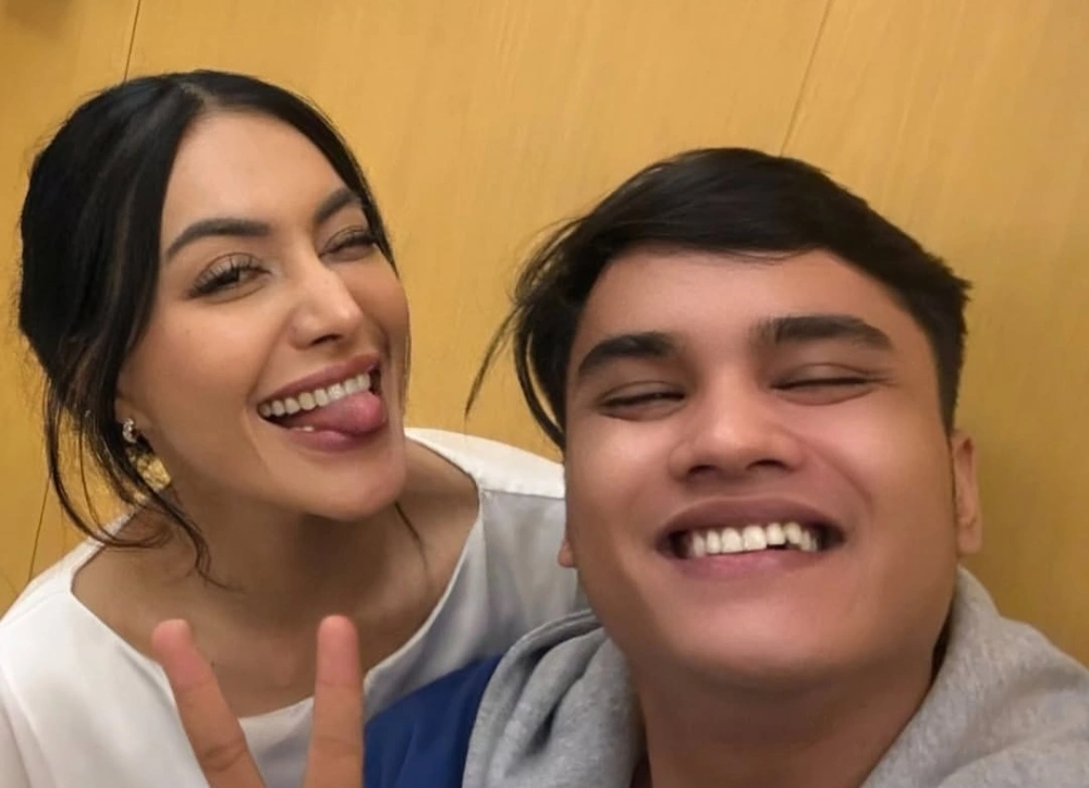 Hubungan Denad dan Ressa sudah mulai mencair. [Instagram]