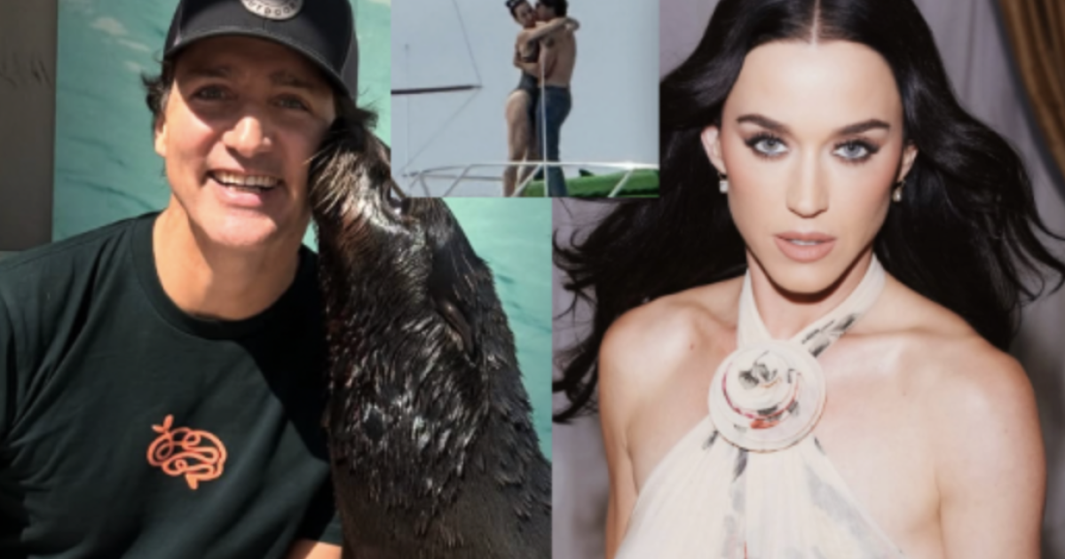 Katy Perry Tercyduk Ciuman sama Eks PM Kanada Justin Trudeau di Atas Yacht