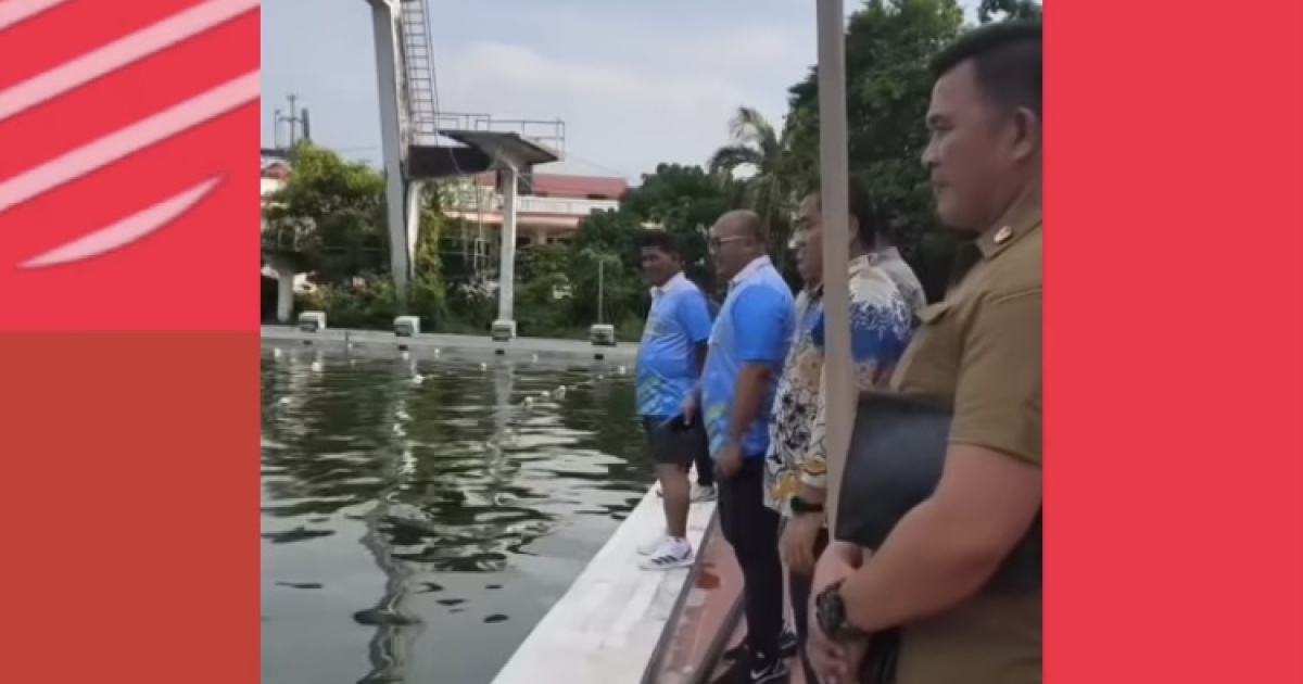 Miris! Atlet Latihan di Kolam Renang KONI Sario yang Berair Hijau Keruh