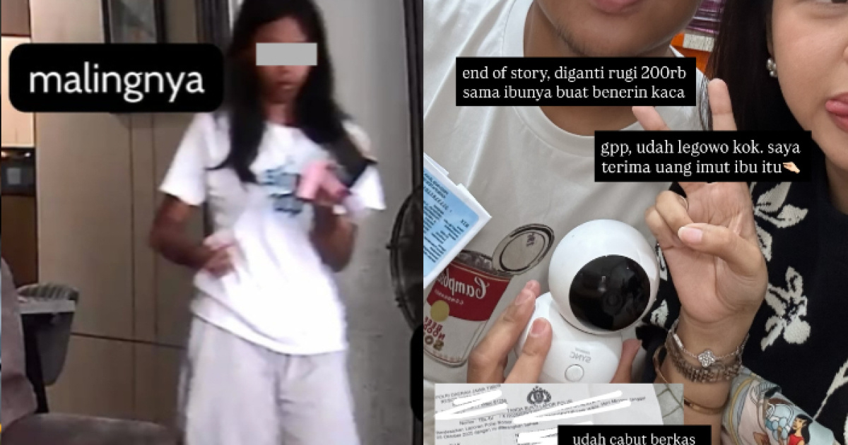 Damai, Selebgram Surabaya yang Rumahnya Dibobol Bocah SMP Dapat Ganti Rugi Ini