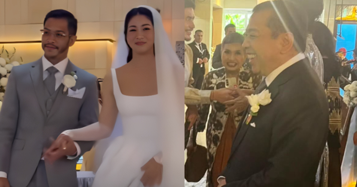 Setya Novanto Bahagia Saksikan Pernikahan Rheza Herwindo dan Karenina Sunny