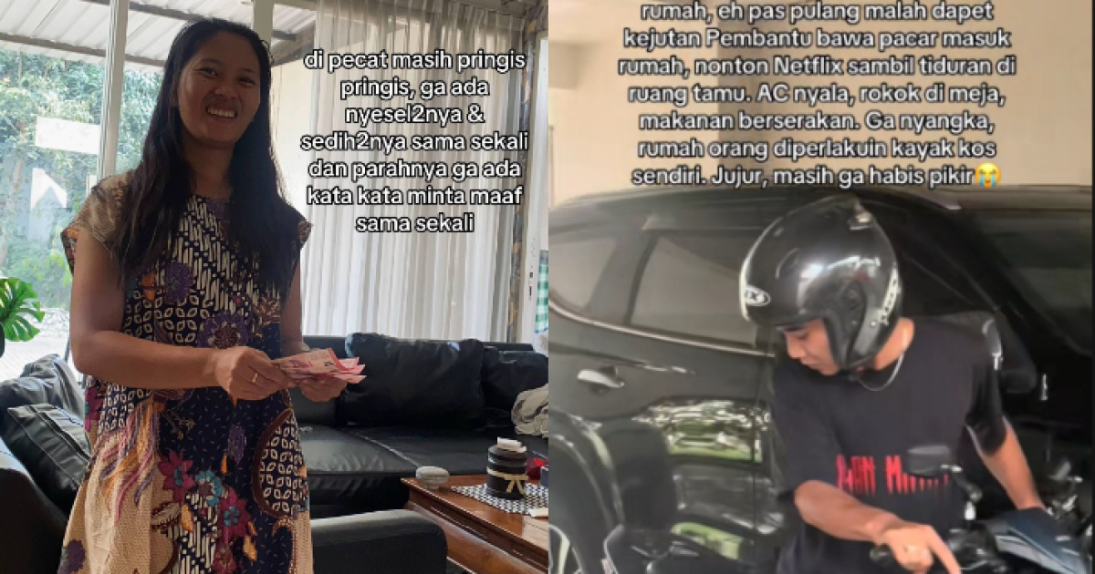 Viral, Pembantu Bawa Pacar ke Rumah saat Majikan ke Bali