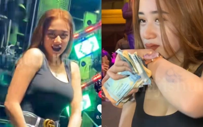 Link Eve Cahaya Viral 6 Menit Diburu, Dikerubungi Pria yang Rekam Adegan