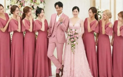 Viral Foto Prewedding Tiffany dan Byun Yohan dengan Bridesmaid Member SNSD, Ini Faktanya