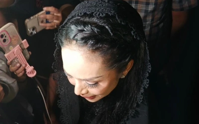 Kris Dayanti Melayat ke Rumah Duka, Kenang Sosok Vidi Aldiano Sejak 25 Tahun Lalu