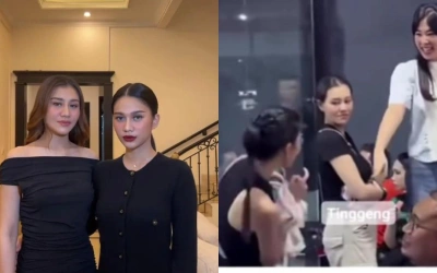 Tatapan Dingin Aaliyah Massaid ke Azizah Salsha, Mantan Istri Pratama Arhan Disorot