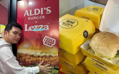 Promosi Unik Aldi Taher Bikin Geleng-geleng, Nama Artis Ikut Terseret dalam Iklan Aldi’s Burger!