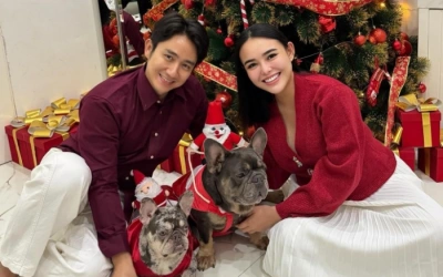 Mewahnya Perayaan Natal Amanda Manopo dan Kenny Austin, Banjir Kado Spesial!