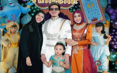 Momen Hangat Ulang Tahun Ameena, Atta Halilintar Bahagia Tiga Nenek Berkumpul