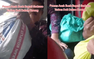 Video Anak Buah Bupati Sudewo Terima Uang Berkarung-karung dari Dua Wanita