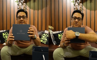 Janji Lunas! Andre Taulany Flexing Bagi-Bagi Jam Mewah ke Cast Agak Laen