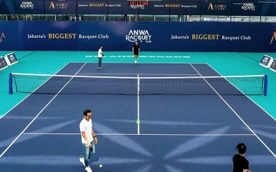 Ambruk Saat Ada Tasya Farasya, Segini Harga Sewa Lapangan Padel Anwa Racquet Club