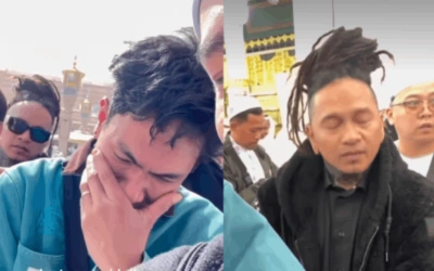 Umroh, Ari Lesmana Fourtwnty Nangis Sesenggukan, Dellu Uyye Berkaca-kaca