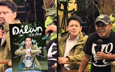Ariel Noah Resmi Jadi Dilan di Film 'Dilan ITB 1997', Pidi Baiq: Setuju Satu Juta Persen!