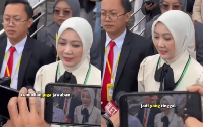 Atalia Full Senyum Jalani Sidang, Tegaskan Cerai RK Bukan Karena AK!