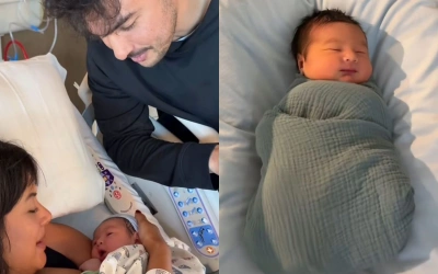 Potret Haru Aurelie Moeremans Usai Melahirkan, Umumkan Nama Putranya