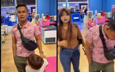 Viral, Pria di Malaysia Asyik Makan Bareng Selingkuhan, Tinggalkan Anak 2 Jam di Playground