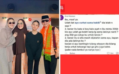 Orang Tua Ayu Ting Ting Minta 300 Juta Sebulan, Netizen ke Umi Kalsum: Kapan Dia Ada Lakinya Bu?