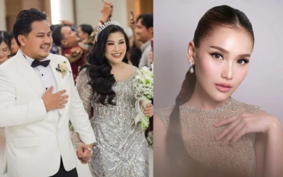 Ayu Ting Ting Santai Gandeng Cowok Ini saat Kondangan ke Pernikahan Boiyen, Netizen Auto Salfok!