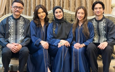 Baila Fauri Lebaran Bareng Keluarga Devano Danendra, Disambut Iis Dahlia
