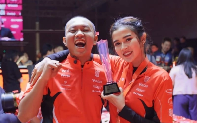Bella Bonita Raih Juara Biliar Tingkat Internasional, Denny Caknan Bangga!
