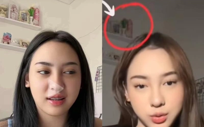 BTR Rachel Kepergok Pajang Tabung Whip Pink di Kamar