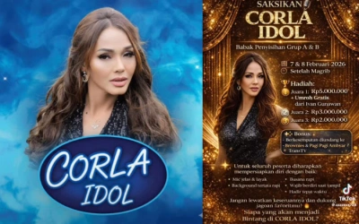 Ajang Pencarian Bakat Corla Idol Masuk Babak Penyisihan, Bunda Corla Janjikan Hadiah Mewah Ini