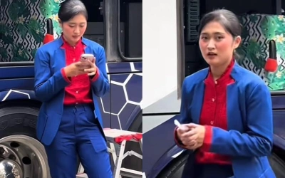 Video Terakhir Sebelum Naura Rindha Cantika Meninggal Usai Bus Indorent Terguling di Tol Ngawi