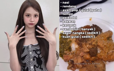 Kocak! Fans Suruh Idol K-Pop Pilih Lauk Nasi Padang Saat Fancall
