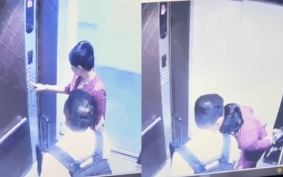 Link CCTV Lift Exy Dwi Lestari Pramugari Lion Air dan Direktur Maskapai Banyak Dicari