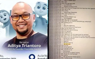 Dugaan Chat Mesra Aditya Triantoro dengan Selingkuhan Beredar, Mantan Istri Klaim Ada 5 Wanita!