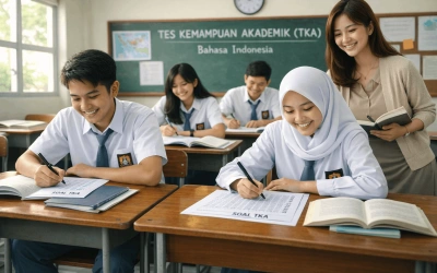 50 Soal TKA SMA Bahasa Indonesia, Bahan Belajar untuk Tes