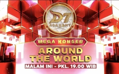 Acara Indosiar Selasa 27 Januari 2026, DA7 Tampilkan Keajaiban Mega Konser Keliling Dunia