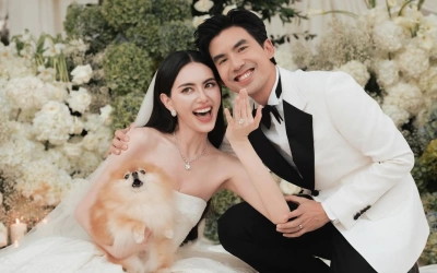 Selamat! Davika Hoorne dan Ter Chantavit Menikah Setelah 7 Tahun ke Pacaran