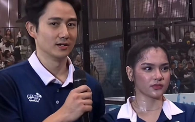 Tatapan Davina Karamoy ke Kenny Austin Bikin Heboh, Suami Amanda Manopo Cuma Lihat Sang Istri