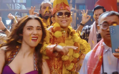 Dikha "Aura Farming" Kolab di Video Klip Artis Bollywood Zahrah Khan