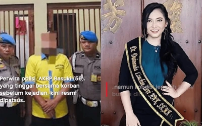 Kumpul Kebo dengan Dosen Dwinanda Linchia Levi, AKBP Basuki Ditahan 20 Hari