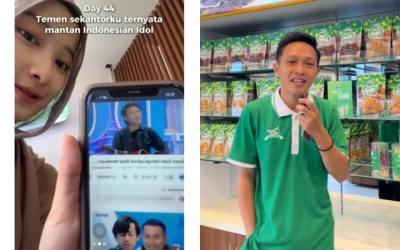 Eks Indonesian Idol Ini Kerja di Toko Oleh-oleh Teuku Wisnu, Keberadaannya Jadi Sorotan