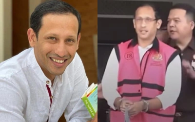 Tatapan Kosong Nadiem Makarim saat Dipindahkan ke Kejari Jakpus Jadi Sorotan!