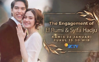 Siap Bikin Baper! Momen Lamaran El Rumi dan Syifa Hadju Bakal Disiarkan SCTV