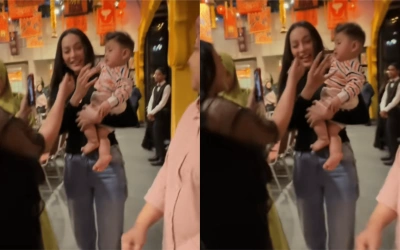 Viral Video Erika Carlina Tegur Wanita yang Pegang Wajah Anaknya Saat Acara Buka Puasa