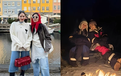 Jadi Bhayangkari, Febby Rastanty Wujudkan Mimpi Melihat Aurora Bersama Enzy Storia