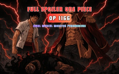 Spoiler One Piece 1166 Part 11: Akhir Tragis Rocks dan Awal Pemberontakan Dragon