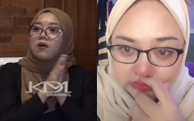 Kena Getah Konflik Yai Mim, Perempuan Ini Nangis Kejer Dagangan Tak Laku Gegara Mirip Sahara