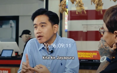 Respons Gibran Rakabuming Raka Usai Diledek Pandji di Mens Rea: Kita Ucapkan...
