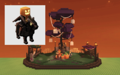 Cara Dapatkan Headless Horseman, Pet Prismatic Baru di Event Ghoul Garden Grow a Garden Roblox