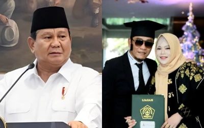 Selamat! Gus Miftah Wisuda S2, Presiden Prabowo Kirim Karangan Bunga!