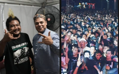 Haddad Alwi Ajak Anak Punk dan Penonton Bertato Bershalawat