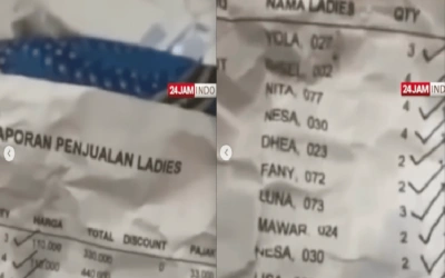 Viral Harga Sewa LC di Bungkus Gorengan, Ada Nama Lisa hingga Luna